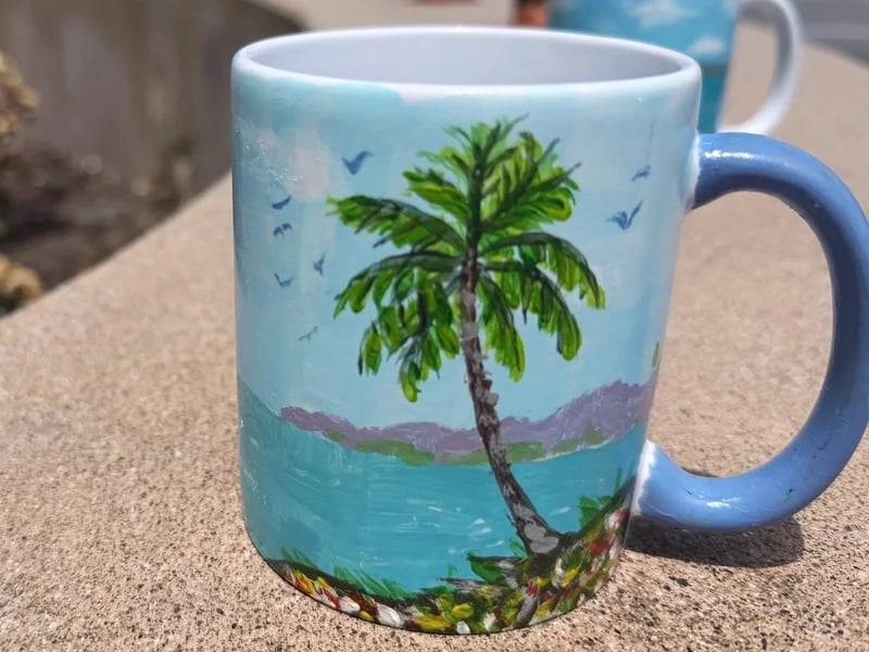Hand Painted Mug Workshop for Groups - Gallery image