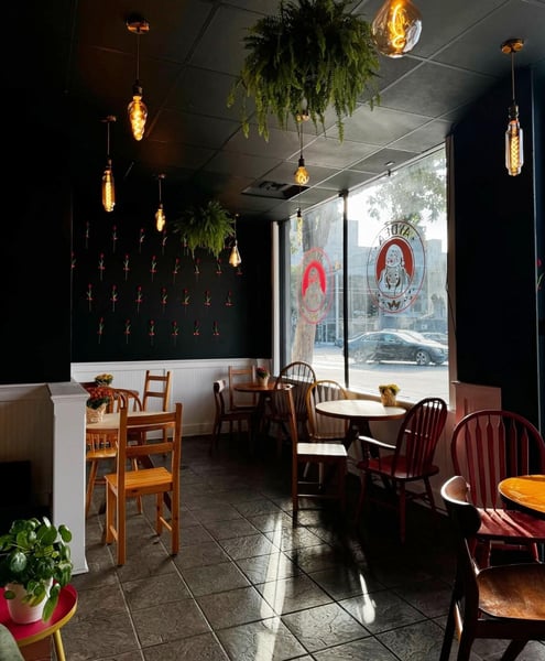 Modern Open Concept Café Space - Gallery image
