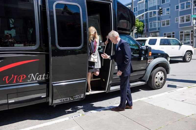 32 Passenger Limousine Bus Rental for Celebrations & Group Travel - Gallery image