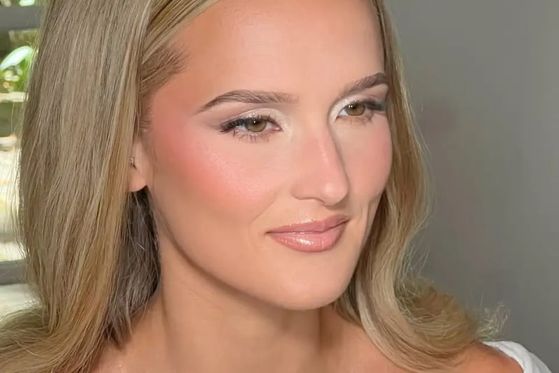Wedding Hair and Makeup Clean Girl Bride Package with Trial - Gallery image