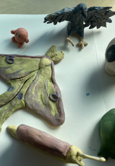 Handbuilt Clay Animal Sculpting Workshop for Teams - Gallery image