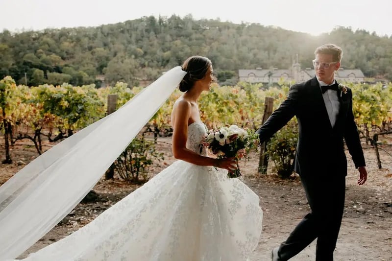 Wedding Videographer Cinematic Full Ceremony Toasts Drone Films - Gallery image