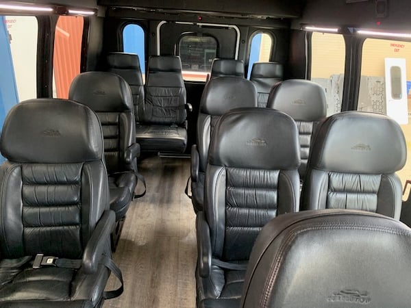 12 Passenger Executive Limousine Bus Rental for Weddings & Events - Anniversary - Featured image