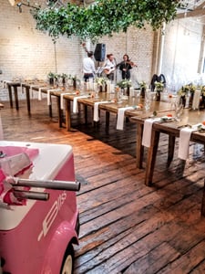 Wedding Dessert Cart with Pop Butler for Bay Area Receptions