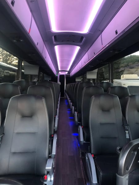 36-Passenger Coach Charter Bus for Large Event Group Travel - Gallery image