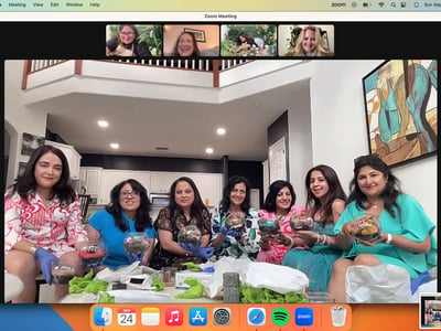 Virtual Team Succulent Terrarium Workshop