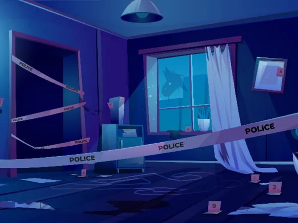 Virtual Murder Mystery virtual team building activity