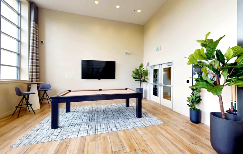 Lounge with Fireplace for Events in Mission Bay - Gallery image
