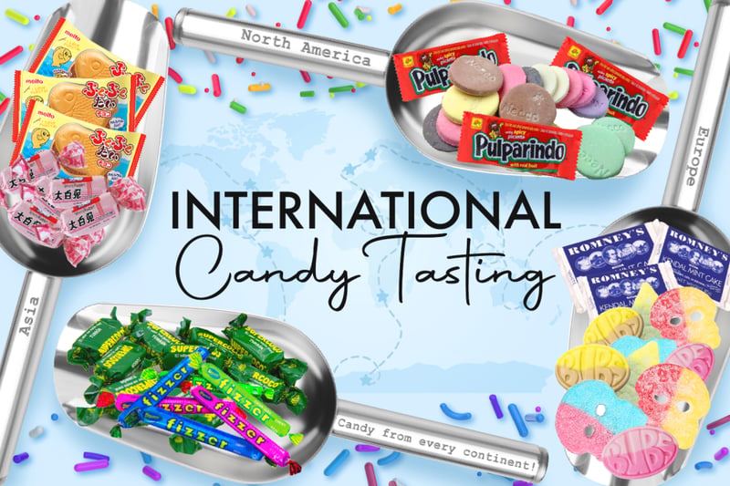 Virtual Candy Tasting with Kits Mailed and a Live Trivia Host – Experiences