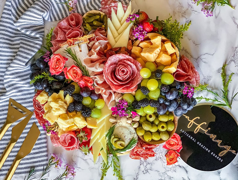 Cheese and Charcuterie Grazing Platter for Midsize Parties - Gallery image