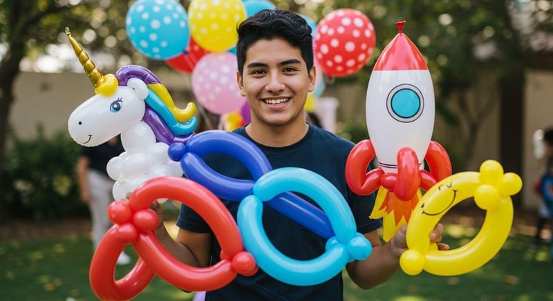 Kids Party Duo: Face Paint + Balloon Twisting (1 Artist) - Gallery image