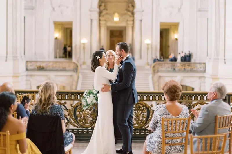 Wedding Ceremony with Rehearsal Officiant Serving the Bay Area - Gallery image