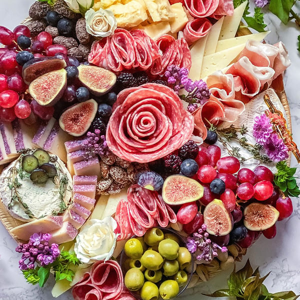 Cheese and Charcuterie Grazing Platter for Midsize...