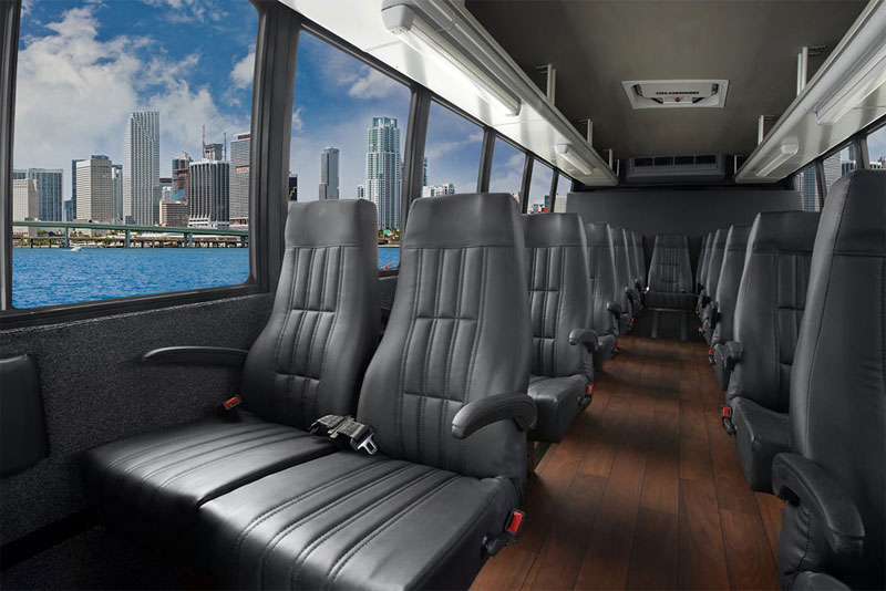 31 Passenger Executive Limo Bus (White) Luxury Rental for Parties - Gallery image