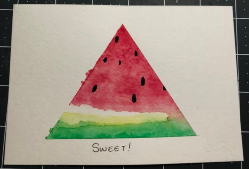 Watercolor Greeting Card Workshop with Postcards to Mail Home - Gallery image