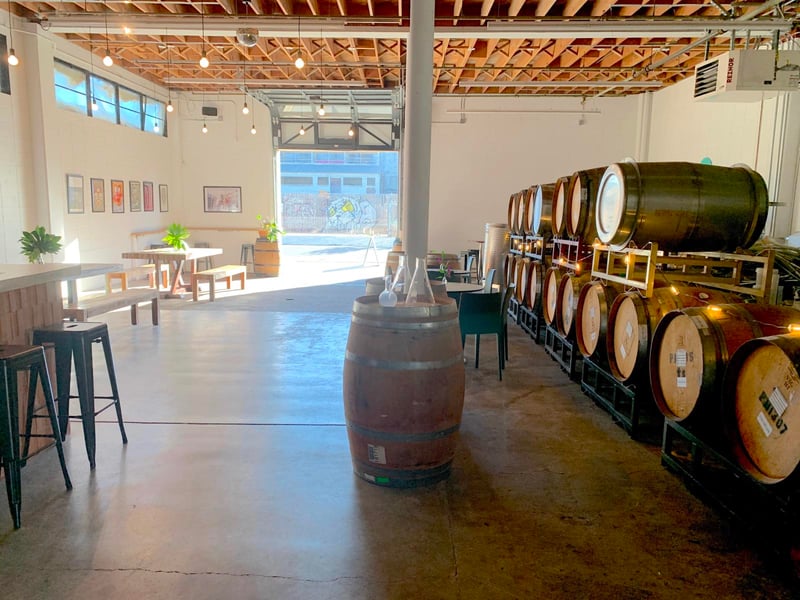 Intimate Urban Winery Event Space with Natural Wine Service - Gallery image