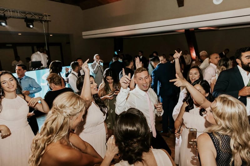 Five-Hour Wedding DJ MC with Cocktail Sound and Uplighting - Gallery image