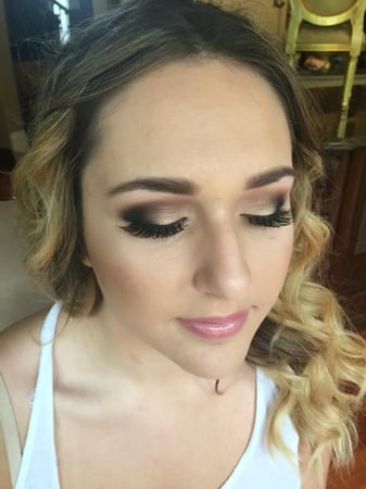 On-Location Bridal Hair and Makeup with Airbrush Glam Finish - Anniversary - Featured image