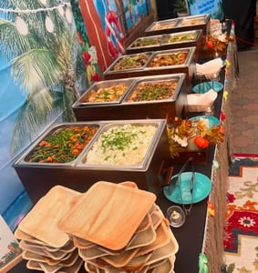 Casual Buffet Dinner Catering with Fusion Street Flavors Catering - Featured