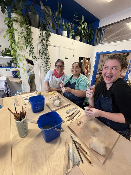 Berry Bowl Ceramics Class: Slab-Build and Stamp a Food-Safe Bowl - Gallery image