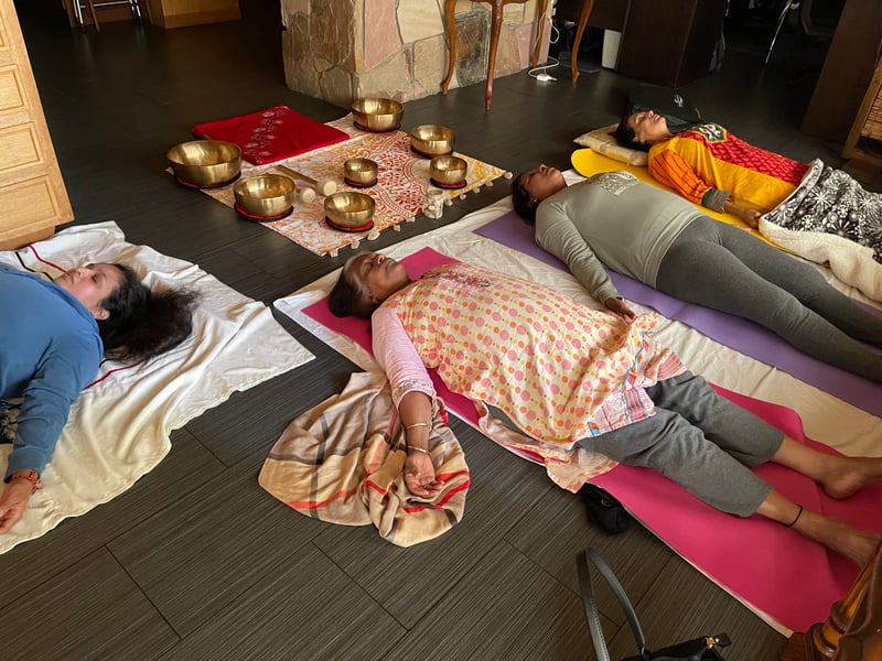 Singing Bowl Sound Healing and Breathwork Meditation Workshop - Gallery image