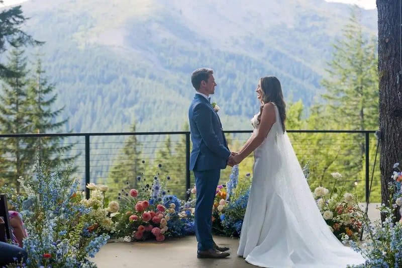 Wedding Videographer Cinematic Full Ceremony Toasts Drone Films - Gallery image