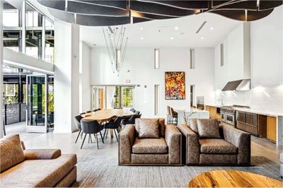 Modern Clubhouse for Events in Design District