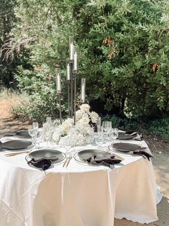 Wedding Reception Table Centerpiece Floral Design Set - Anniversary - Featured image