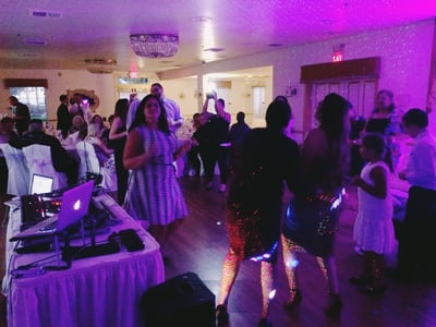 Party DJ with Club Style Sound Lighting and Live MC Services DJs - Featured