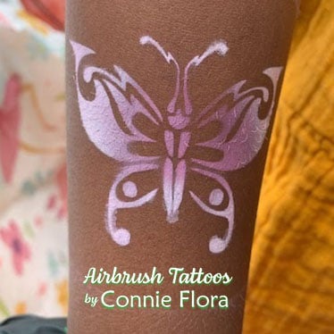 Corporate Airbrush Tattoo Bar with Logo Stencils (2-4 Hours) - Gallery image