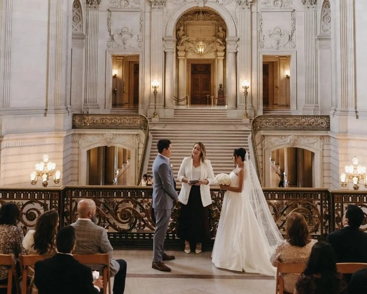 Wedding Officiant San Francisco City Hall, Pre-Written Vows - Gallery image