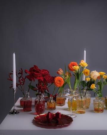 Multicolor Small Vase Table Decor for Vibrant Celebrations - Anniversary - Featured image