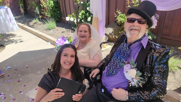 Wedding Officiant Bay Area, Ceremony with Rehearsal - Anniversary - Featured image