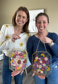 Pressed Flower Frame Artistry (Instructor Travels) - Gallery image