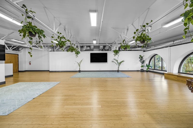 Sunlit Plant-Filled Loft with Arched Windows in Redwood City - Gallery image