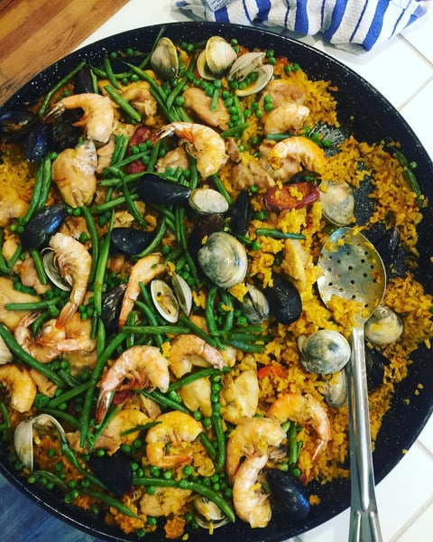 Paella and Tapas Cooking Class With a Private Chef at Your Venue - Gallery image