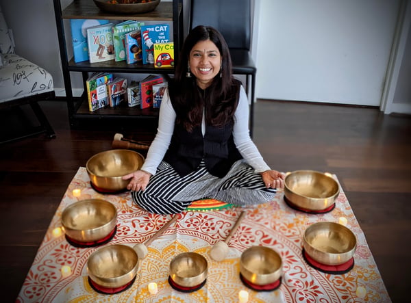 Singing Bowl Sound Healing and Breathwork Meditation Workshop - Holiday Party in Santa Clara - Featured image