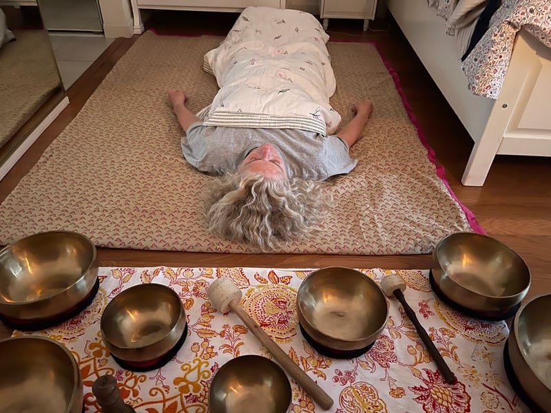 Singing Bowl Sound Healing and Breathwork Meditation Workshop - Gallery image