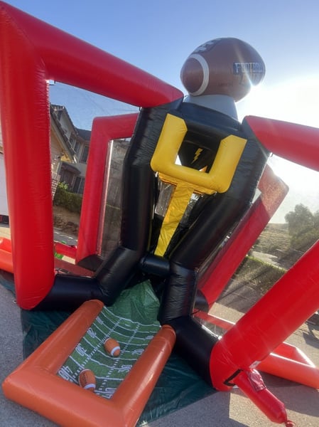 Football Blitz Inflatable Game Rental — Daily Party Booking - Featured image