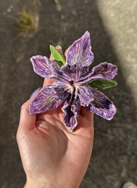 Sculpt and Sip Clay Flower Class with Wine and Kiln-Fired Bloom - Gallery image