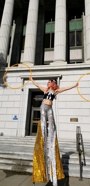 Stilt Walker Performer for Festivals and Brand Activations - Gallery image