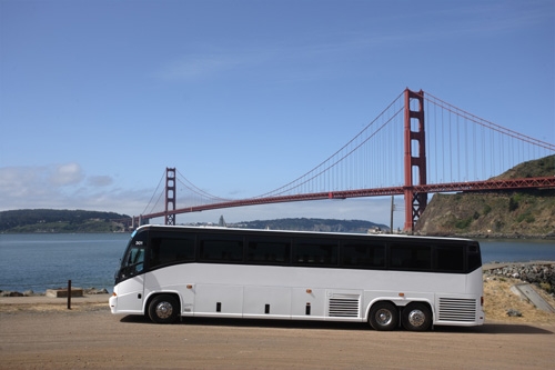 55 Passenger VIP Coach Premium Rental for Weddings & Celebrations - Gallery image