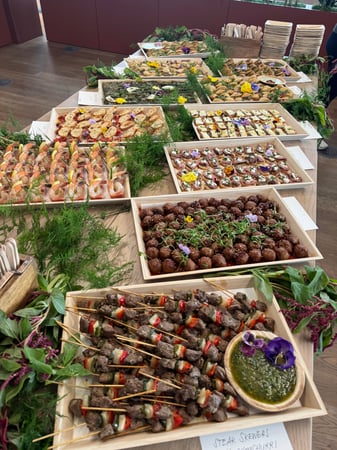 Catering Small Bites and Passed Appetizer Platters - Anniversary - Featured image