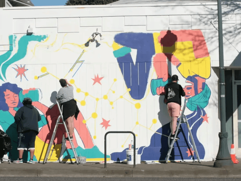 Paint a Mural – A Collaborative Team Art Experience - Featured image