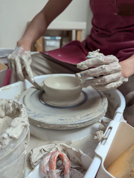 Team Building Pottery Workshop: Wheel Throwing or Hand-Building - Gallery image