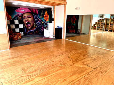 Dance Studio and Rehearsal Hall, Up to 30 Guests, 800 Sq Ft