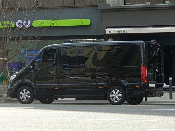 15 passenger Executive Sprinter Van Chauffeured Rental for Events - Anniversary - Featured image