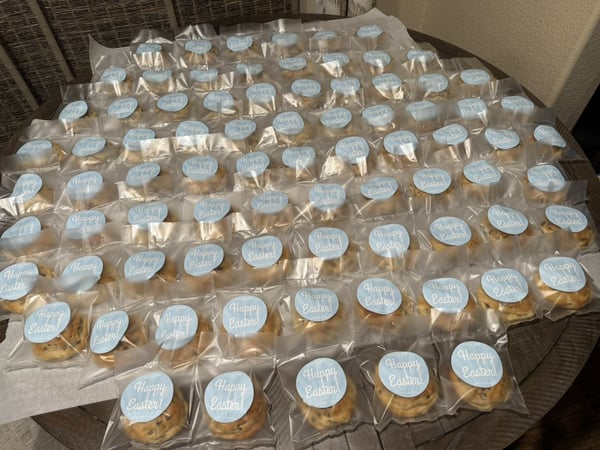 Custom Cookies for Events and a Dessert Table Grad Party Box - Anniversary - Featured image
