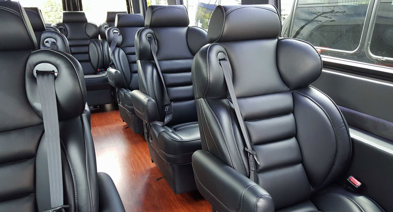 10 Passenger Sprinter Executive Limo Bus Luxury Rental for Events - Gallery image