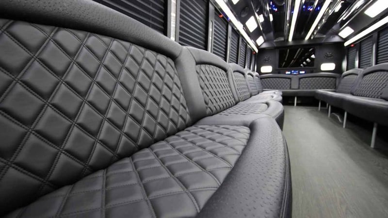 Medium Party Bus with Onboard Restroom Rental for Up to 28 Guests - Gallery image